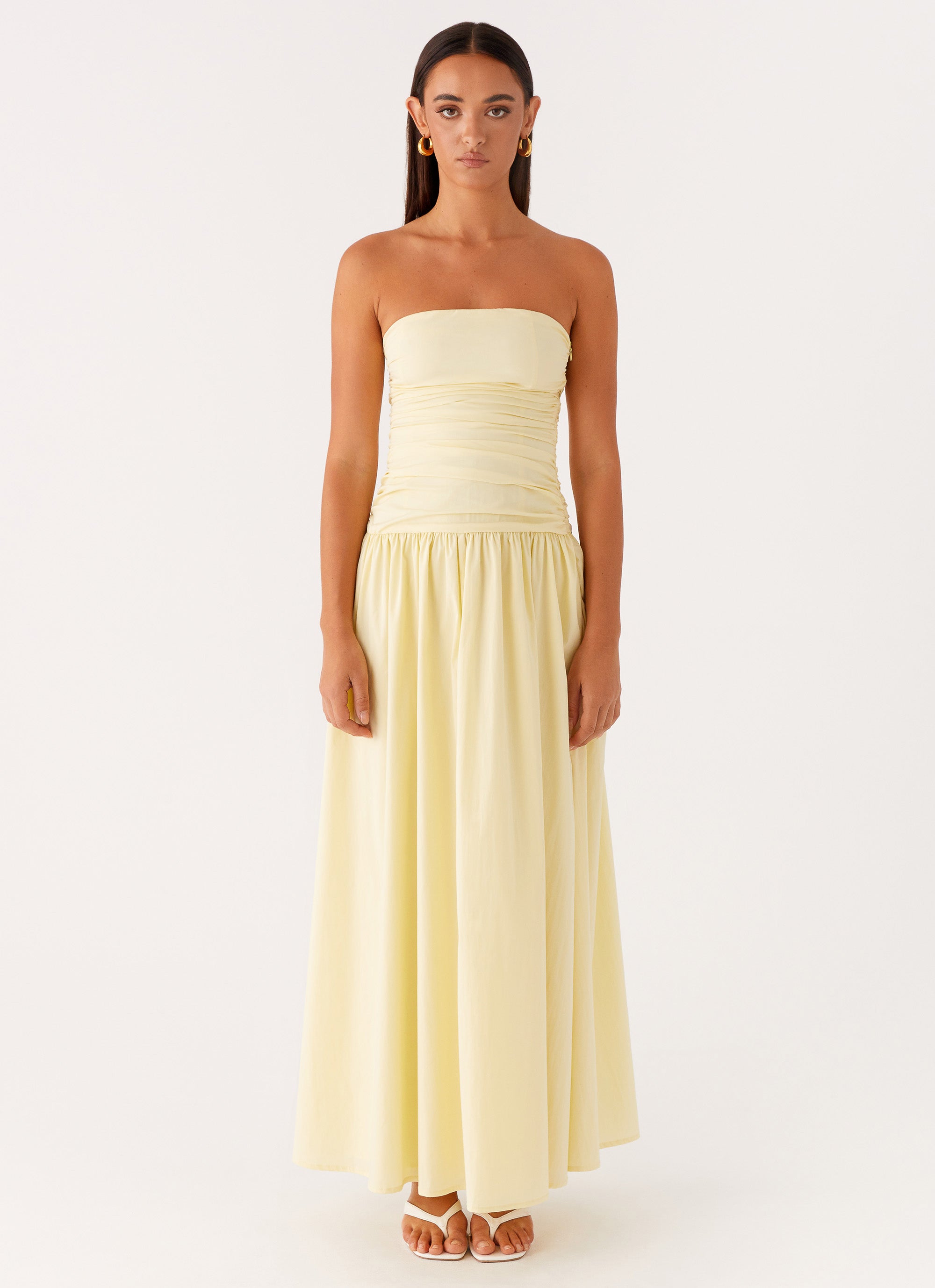 Carmel Maxi Dress - Yellow