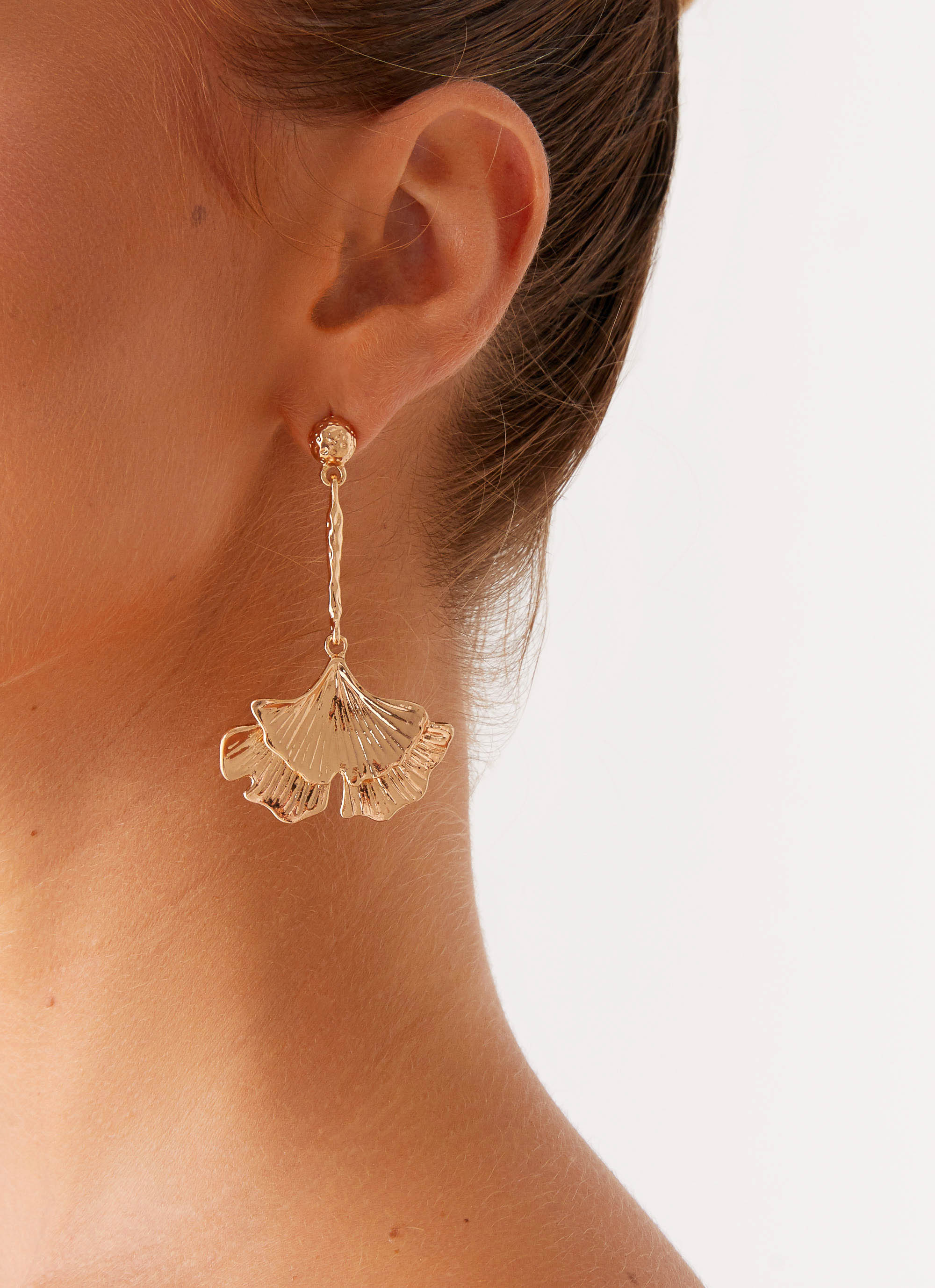 All In Earrings - Gold