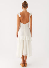 Celie Midi Dress - Ivory