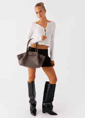 Charisma Shoulder Bag - Grey