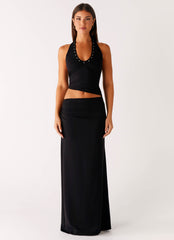 Chella Maxi Dress - Black