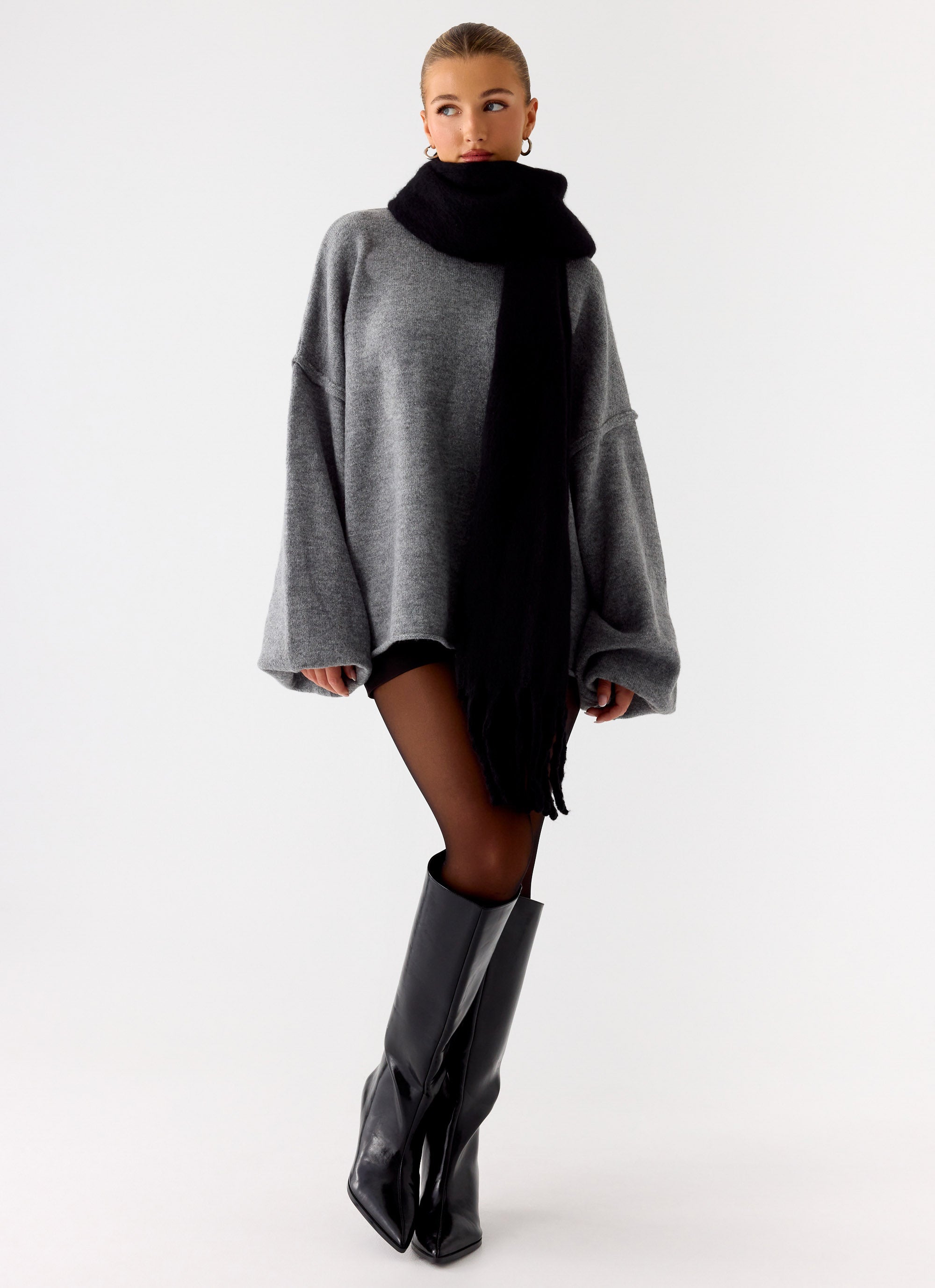 City Siren Scarf - Black