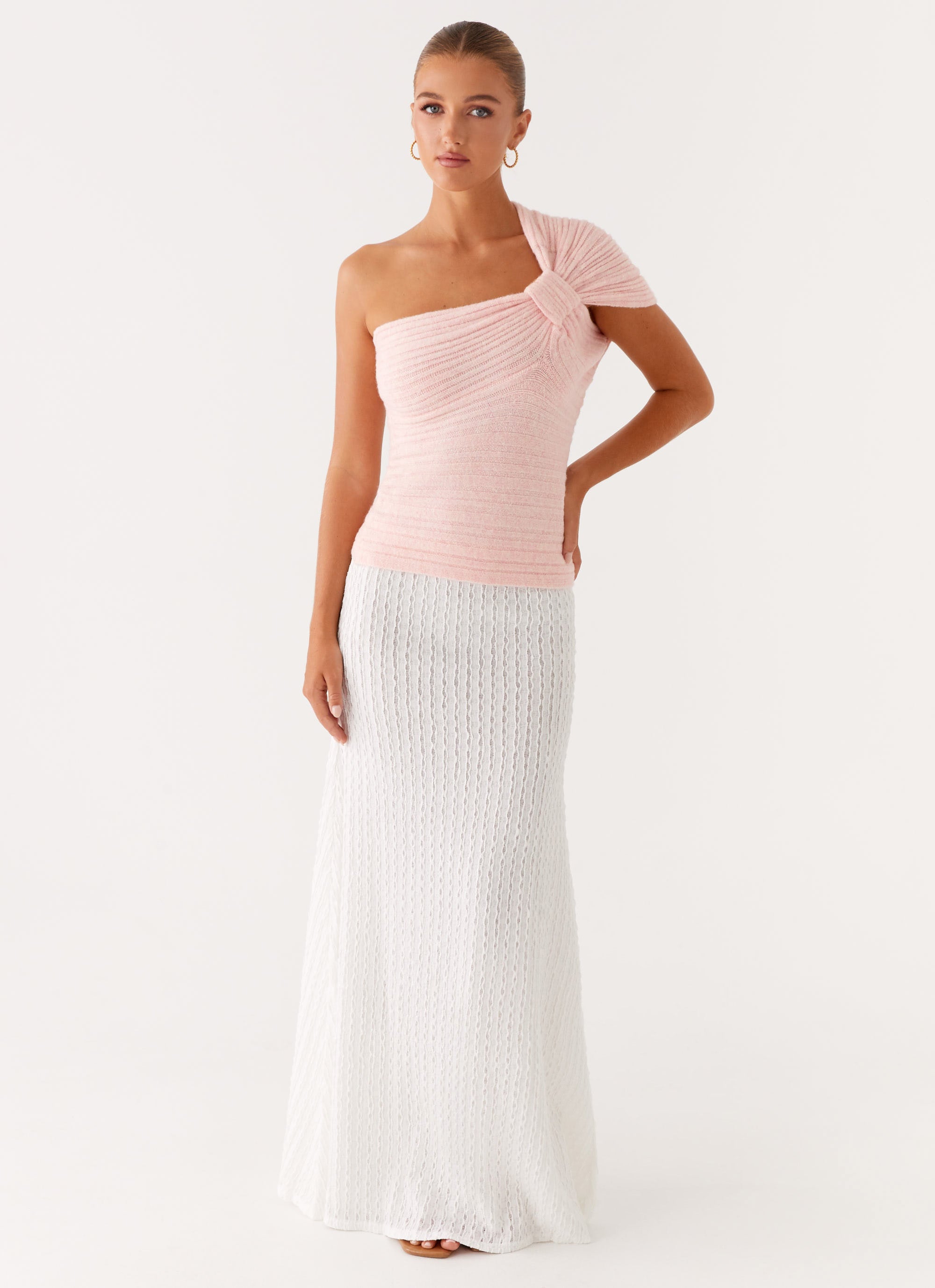 Clovelly Maxi Skirt - White