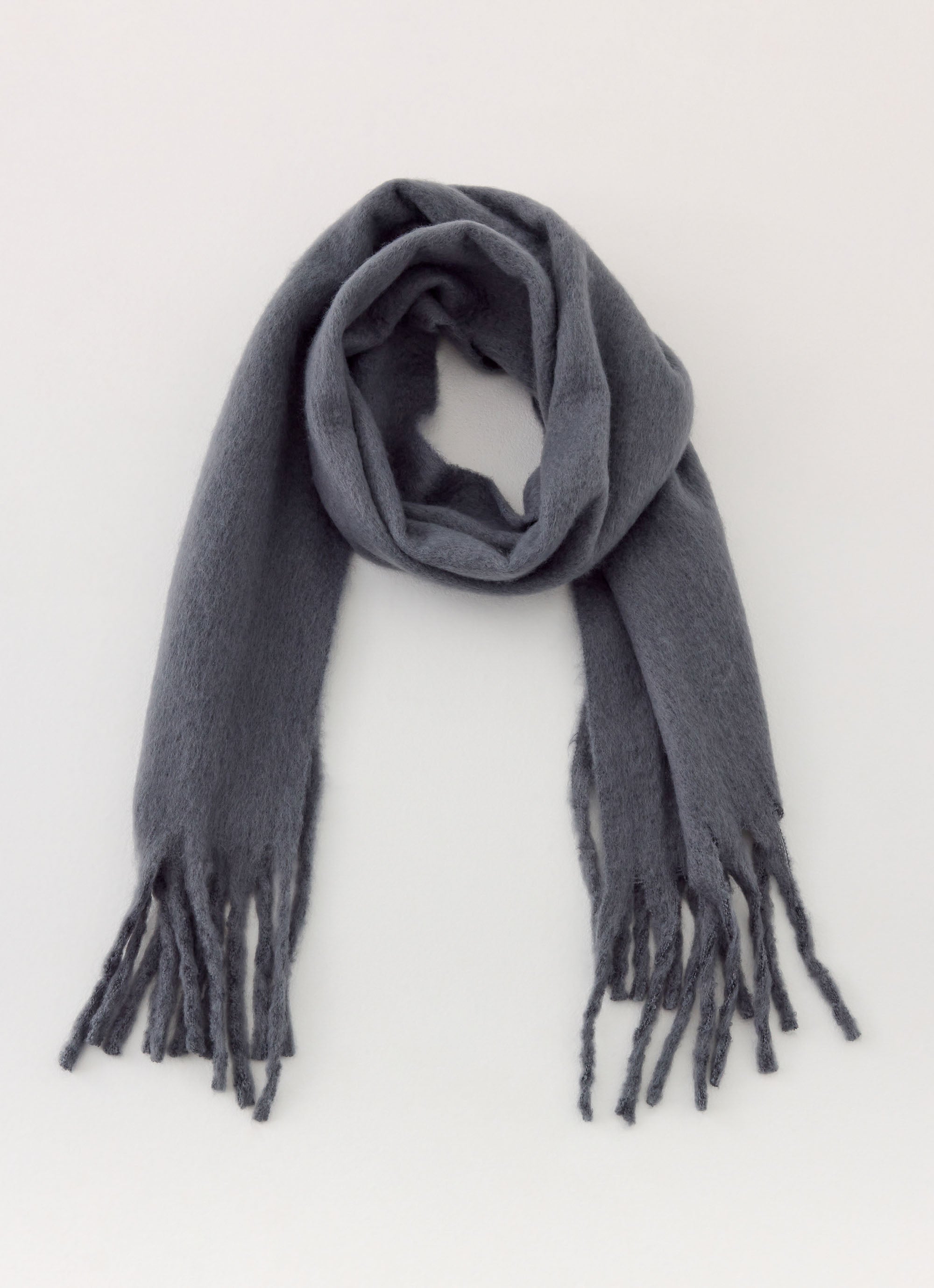 Cocoa Crush Scarf - Grey