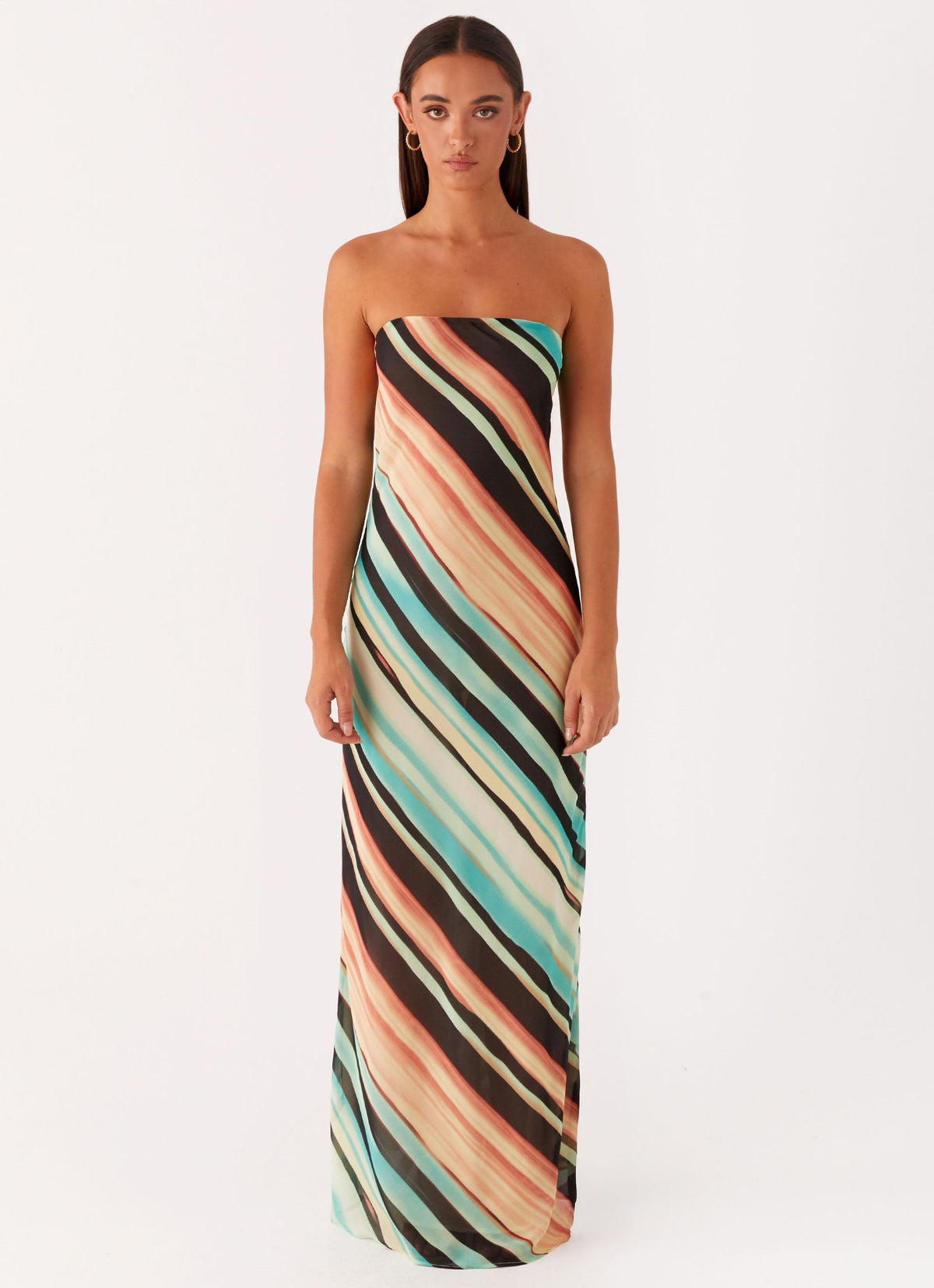 Como Maxi Dress - Stripe
