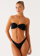Cuba Bikini Bottoms - Black