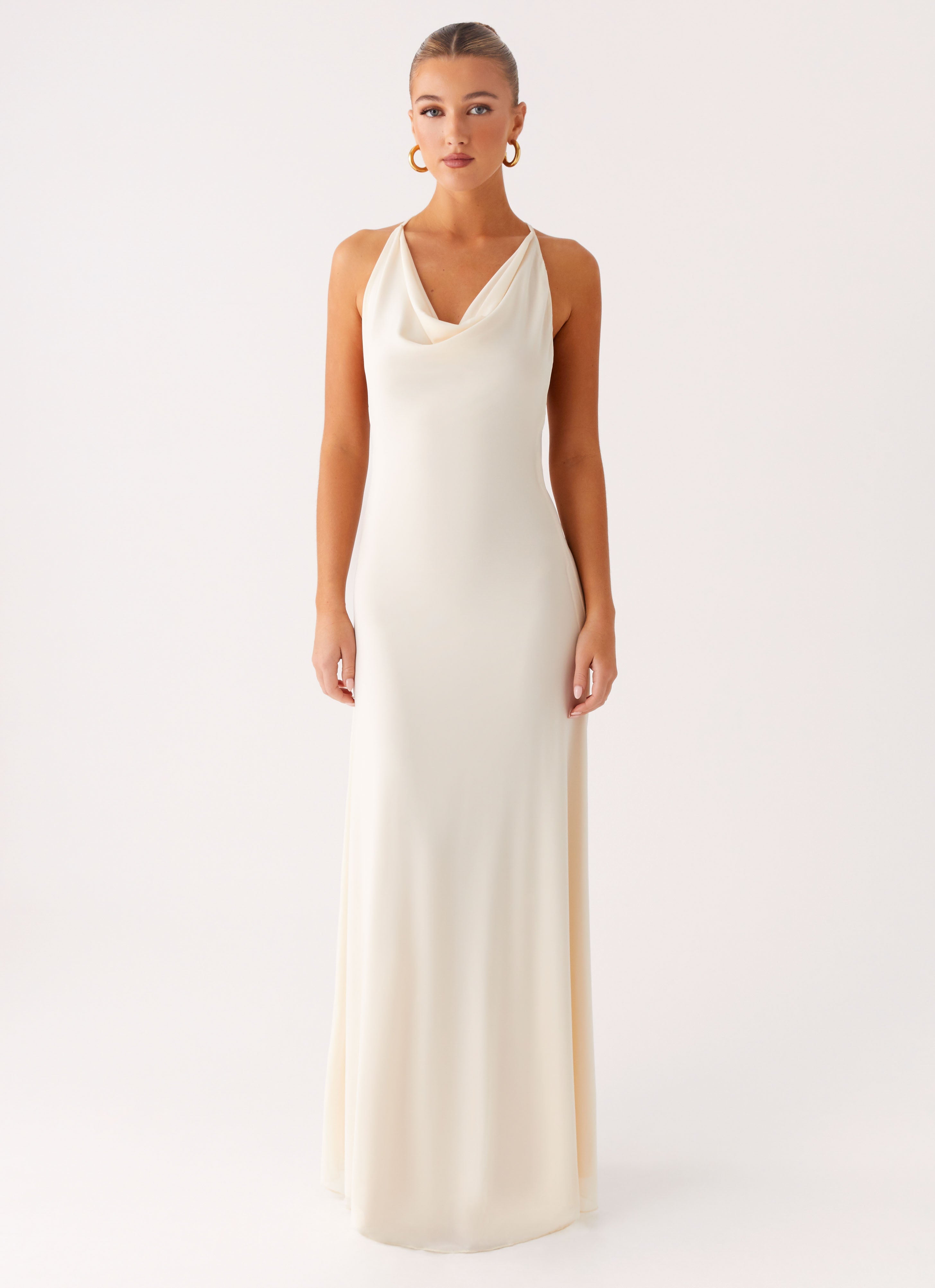 Dahliana Maxi Dress - Off White