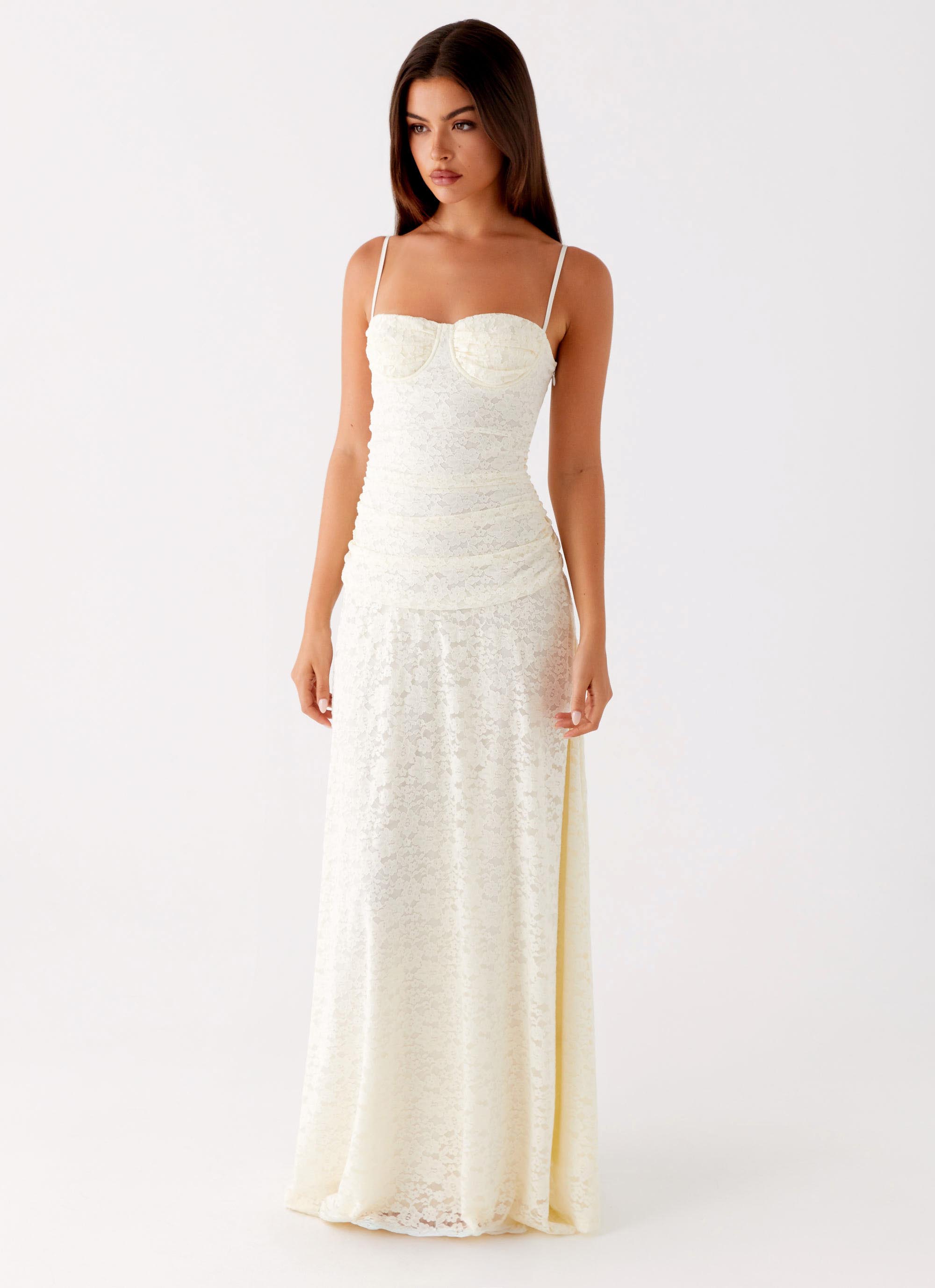 Elsa Maxi Dress - Ivory
