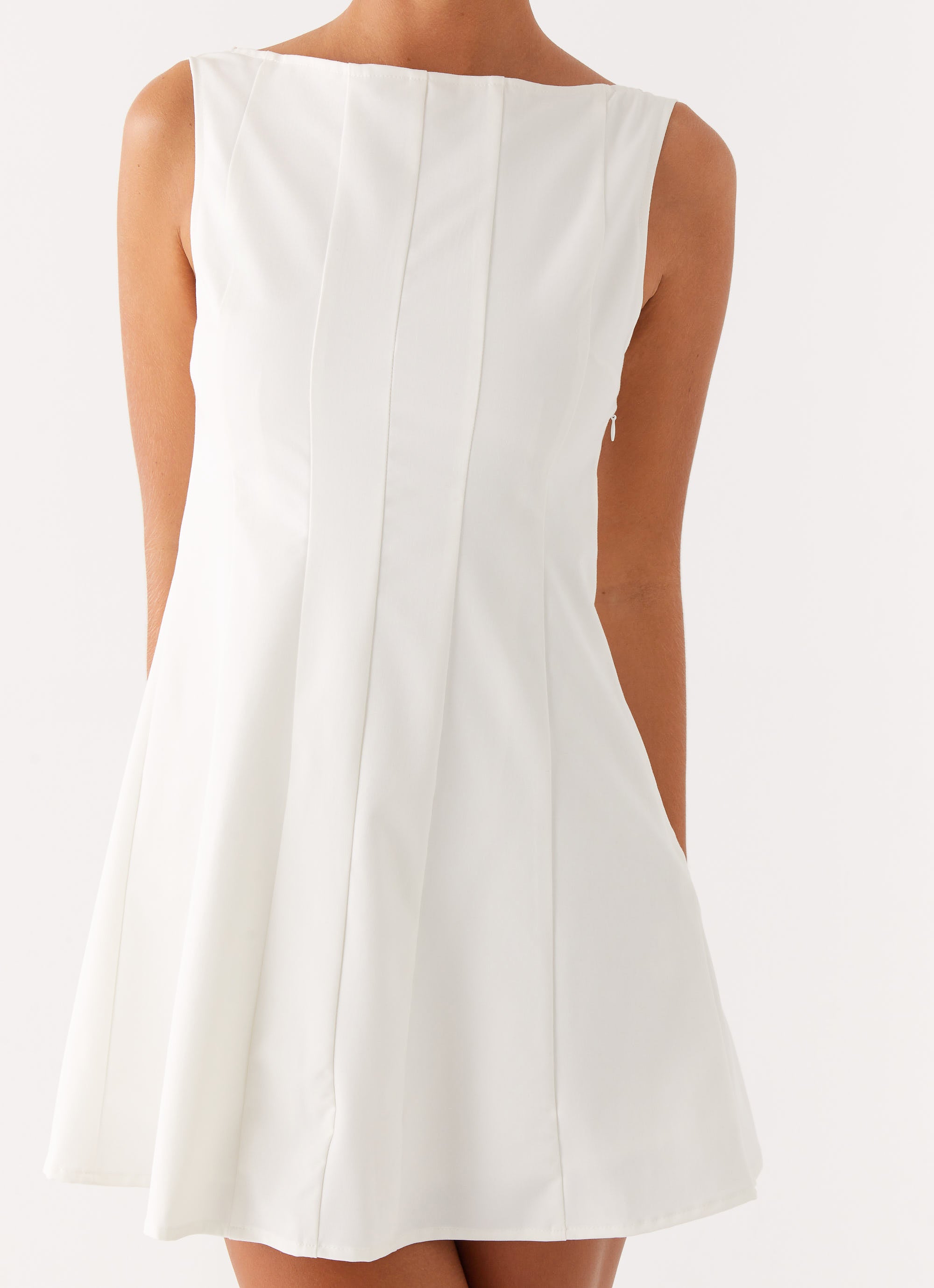 Emelie Mini Dress - White