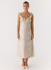 Europa Midi Dress - Mystic Paisley