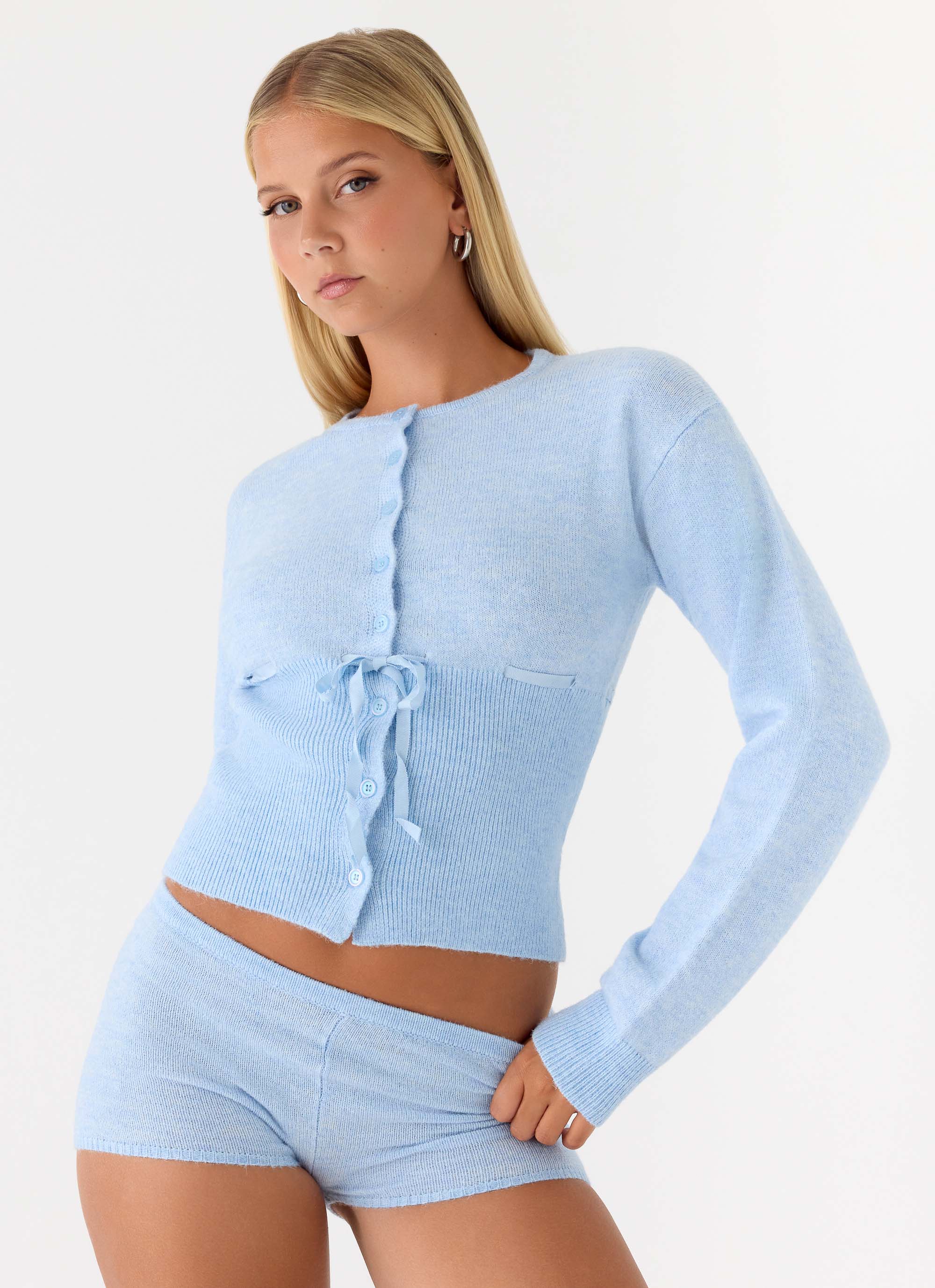 Evianna Cardigan - Blue