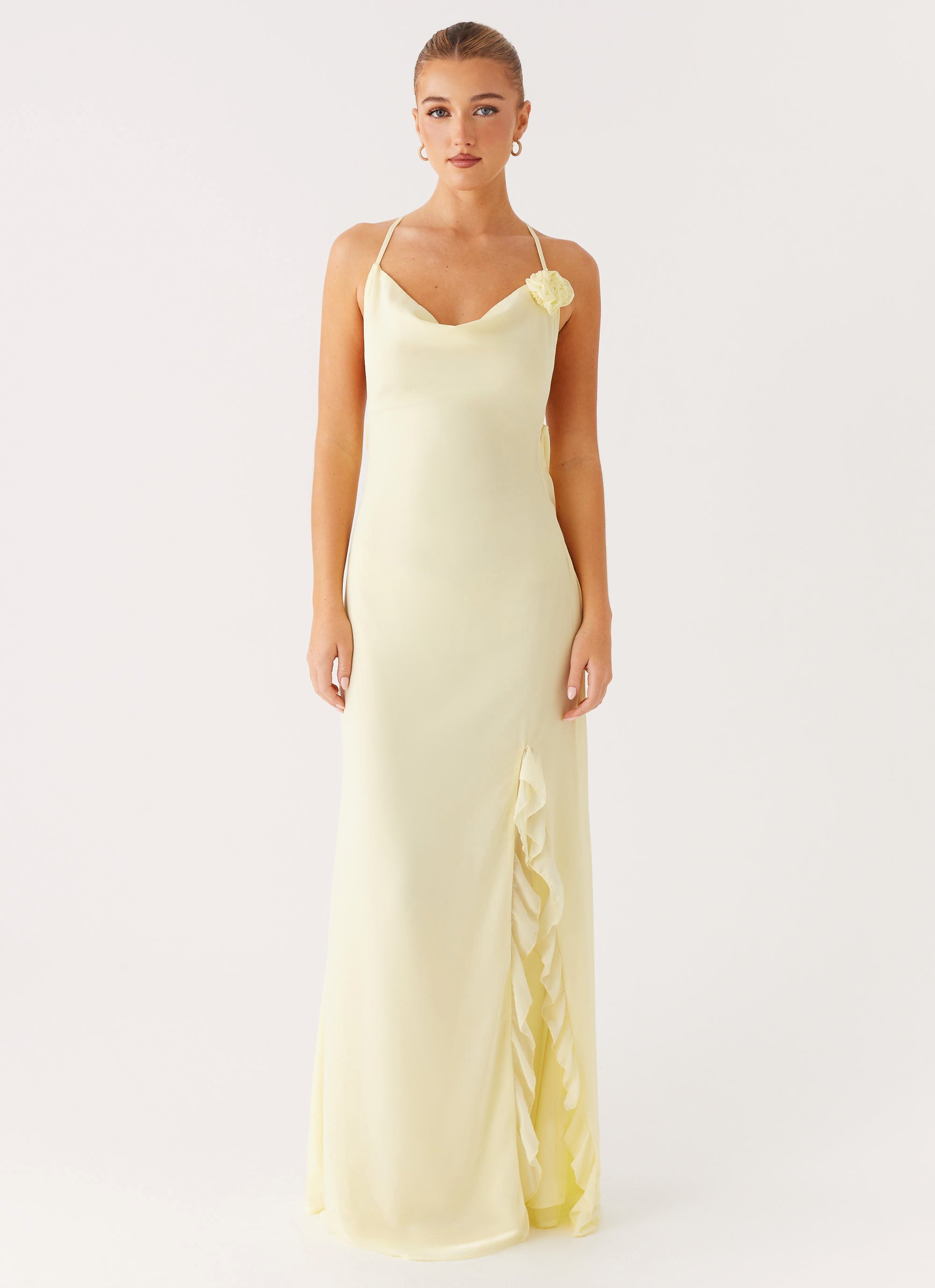 First Class Maxi Dress - Yellow
