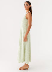 Francesca Midi Dress - Sage