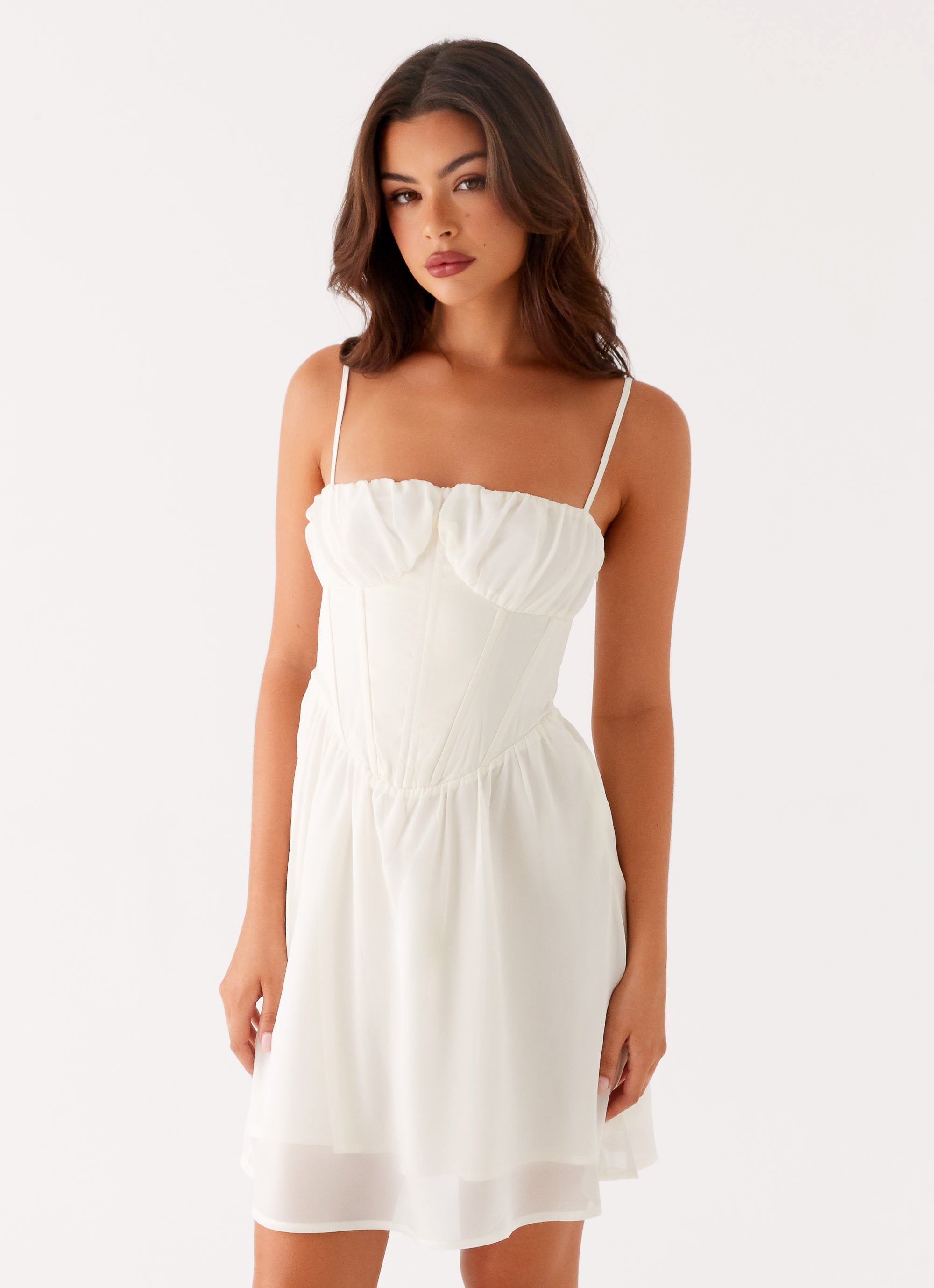 Harmony Mini Dress - Ivory