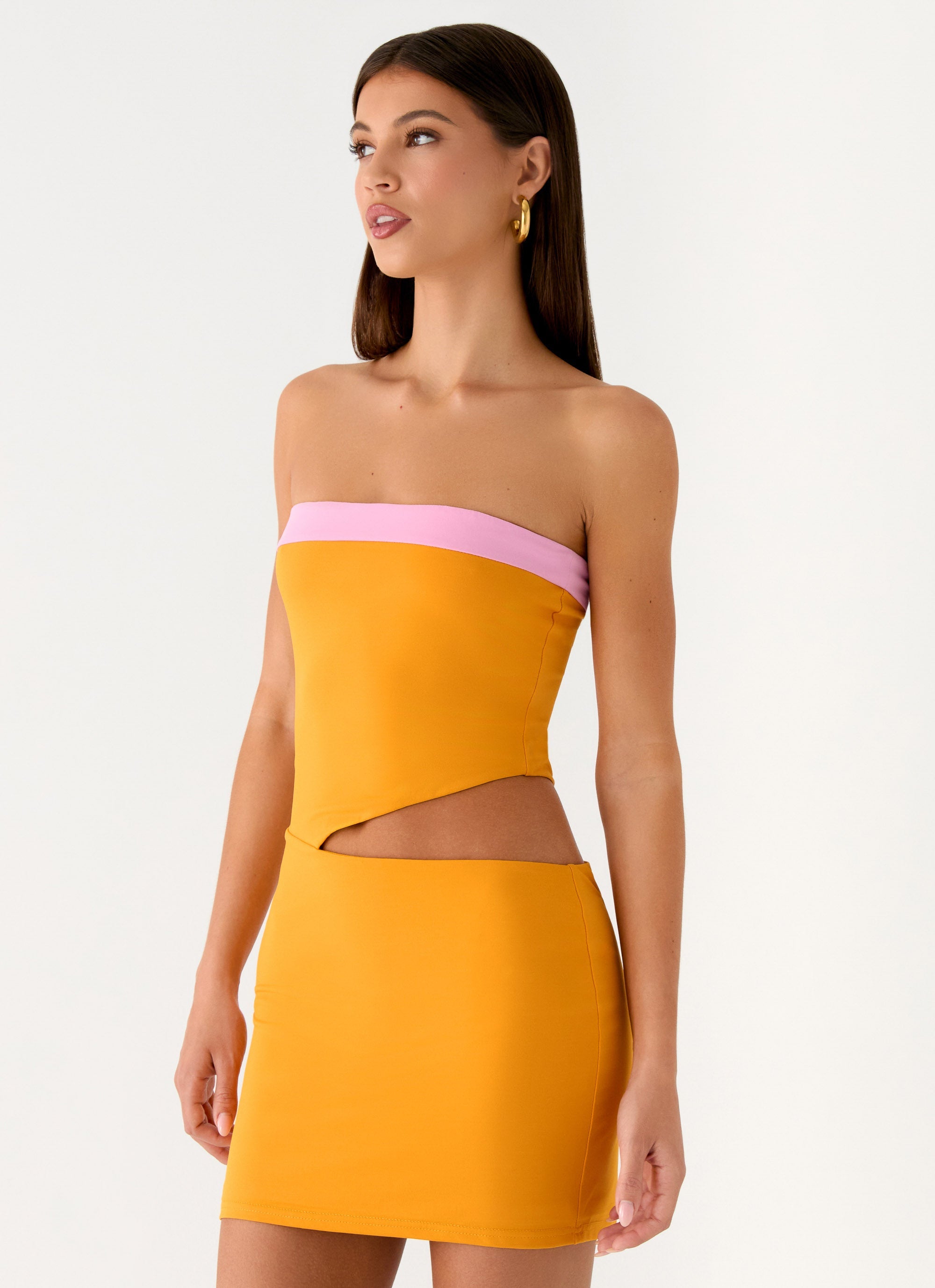 Ica Mini Dress - Orange