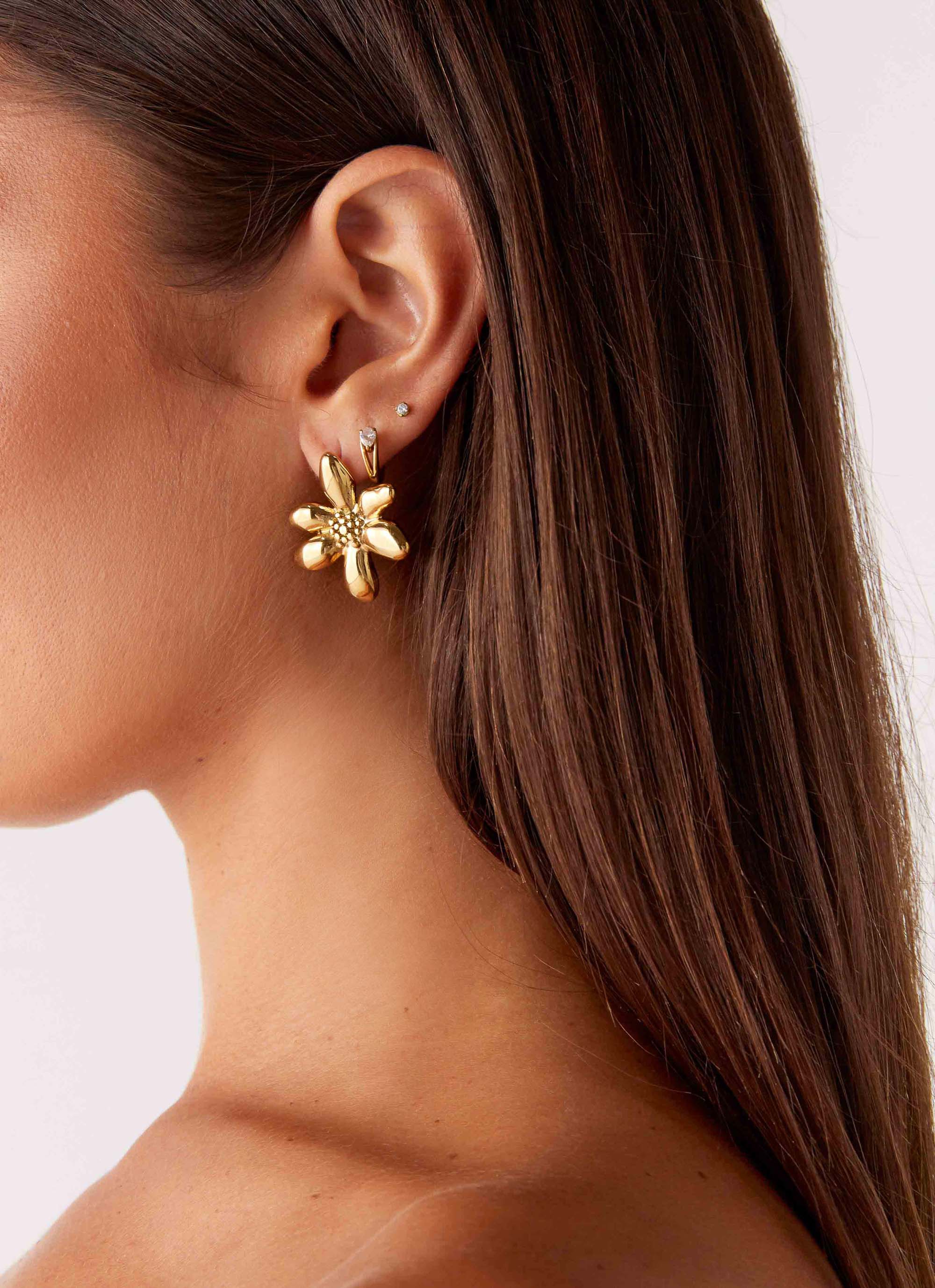Jadie Earrings - Gold