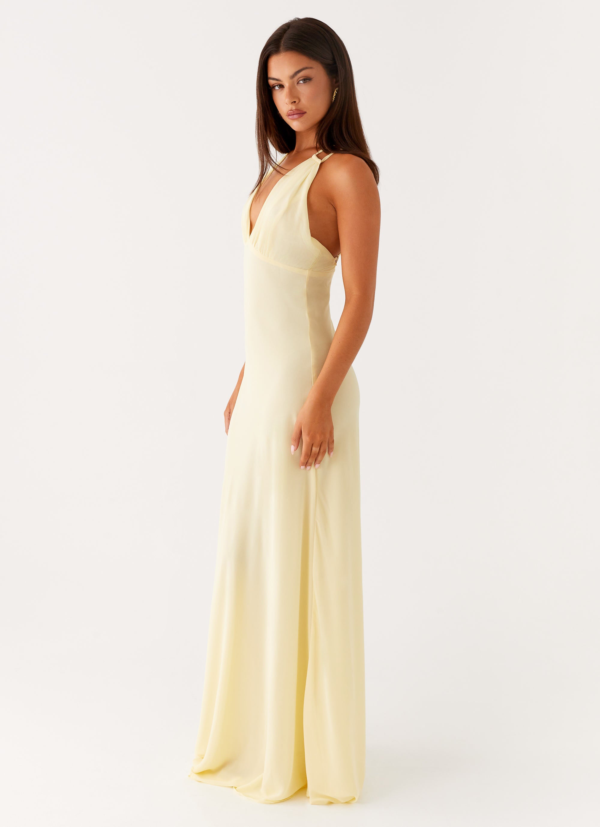 Kacia Maxi Dress - Lemon