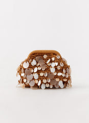 Kadence Clutch Bag - Natural