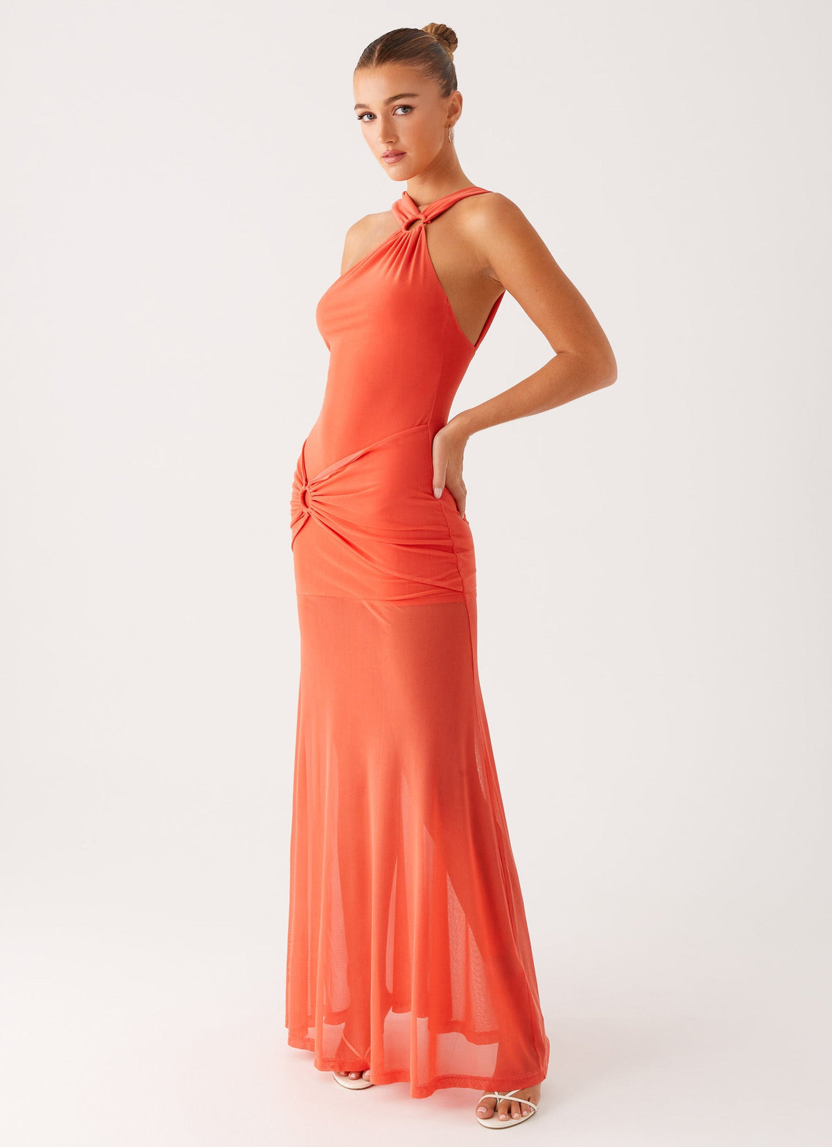 Kavala Maxi Dress - Coral