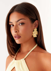 Sahara Earrings - Gold