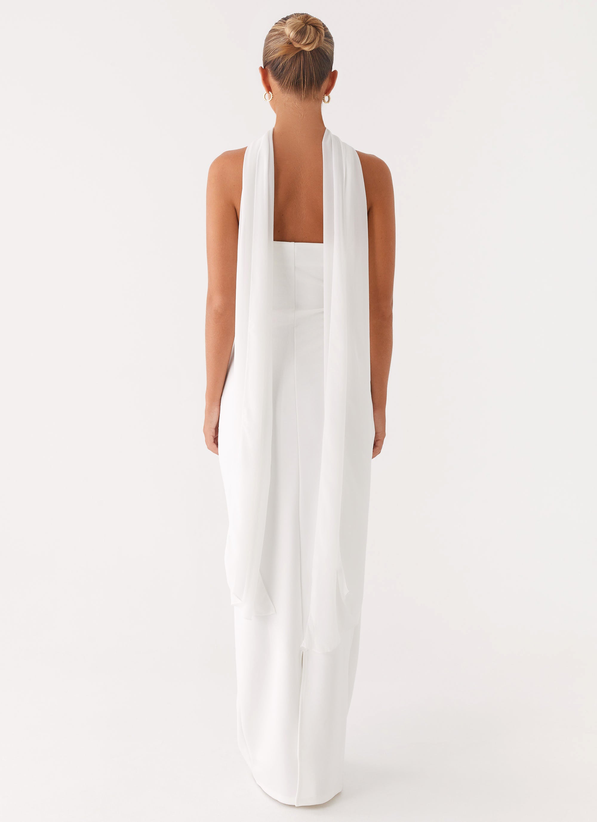 Libra Maxi Dress - White