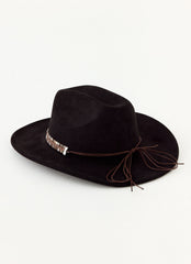 Lone Star Cowboy Hat - Black
