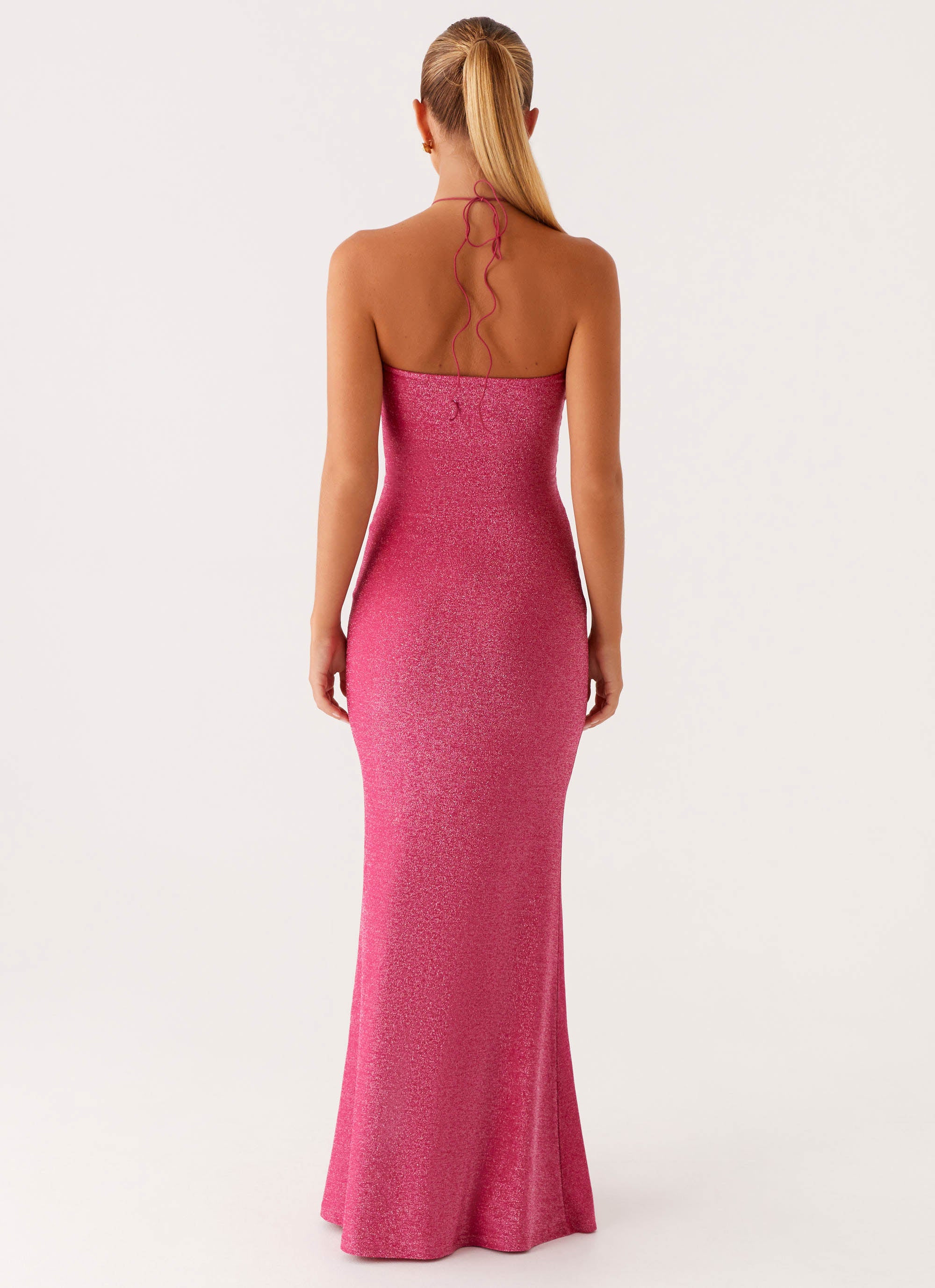 Lorenzo Maxi Dress - Raspberry
