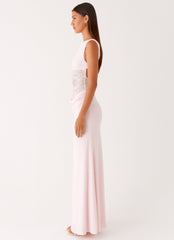Love Tease Maxi Dress - Baby Pink