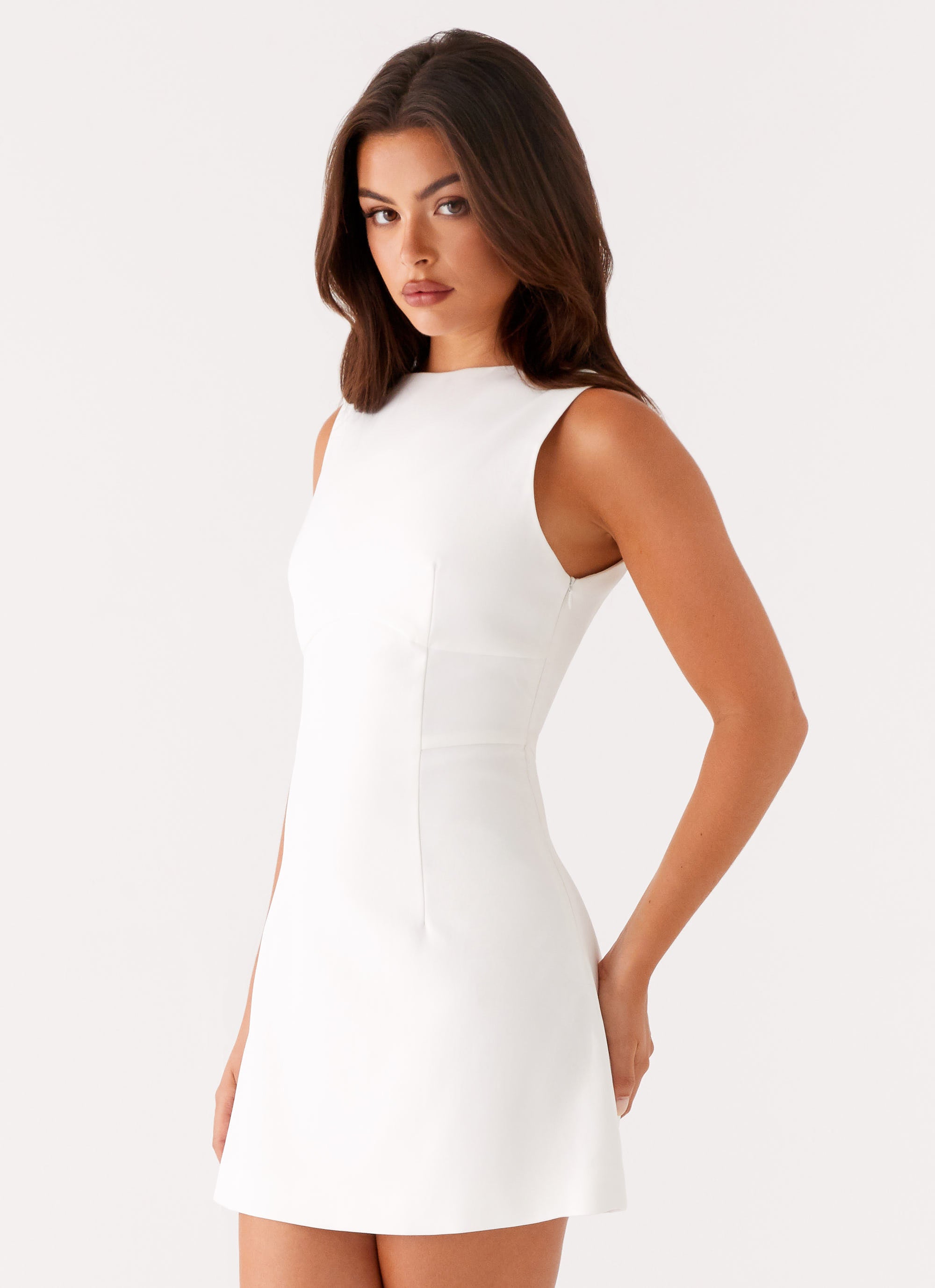 Lulita Mini Dress - White