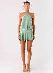 Mable Mini Dress - Green