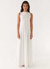 Maloney Maxi Dress - White