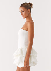 Marie Mini Dress - White