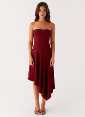 Matisse Midi Dress - Red