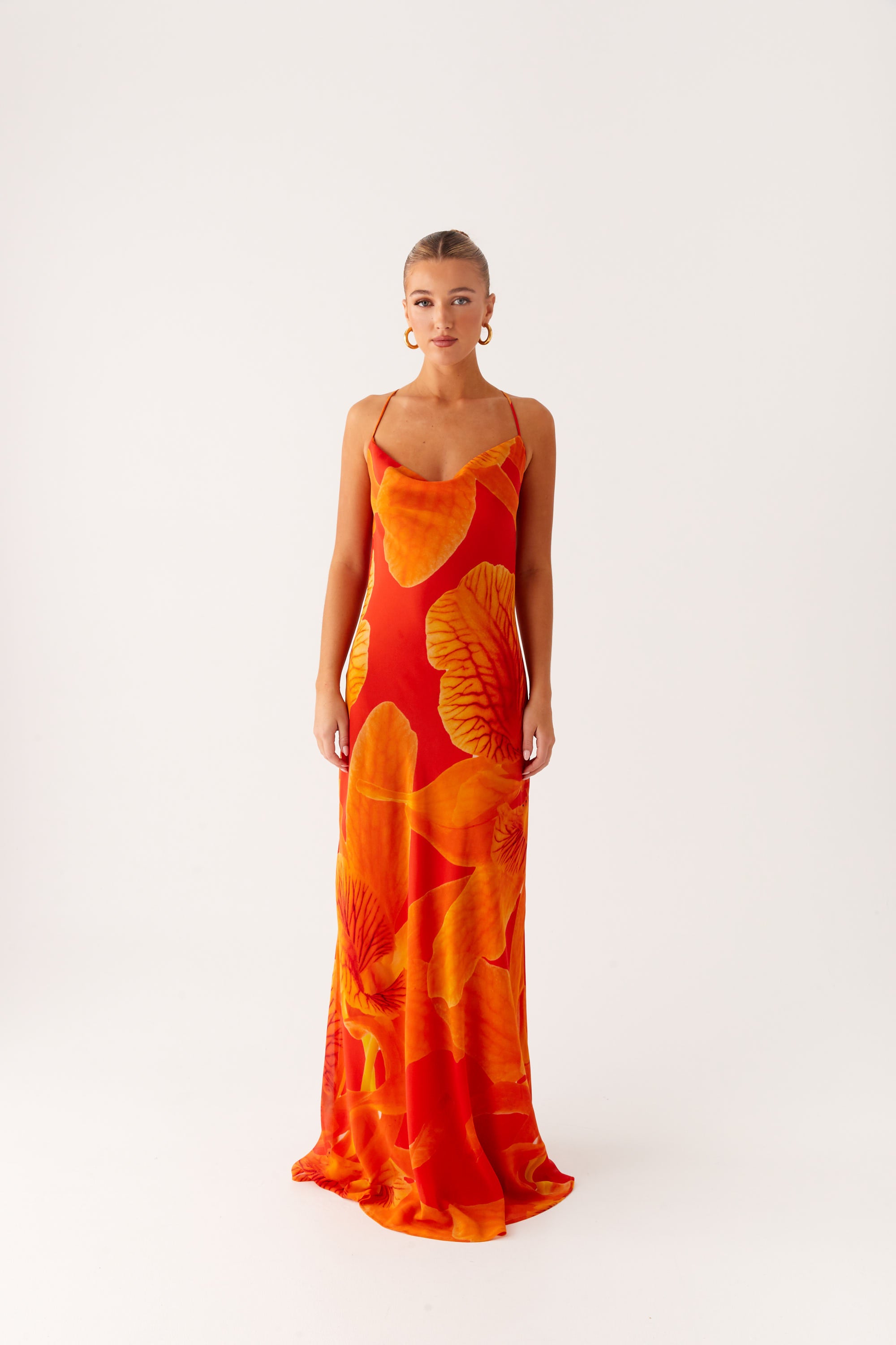 Midafternoon Maxi Dress - Serene Orange