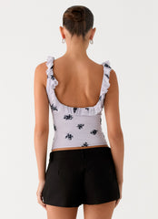 Milena Cami Top - Lilac