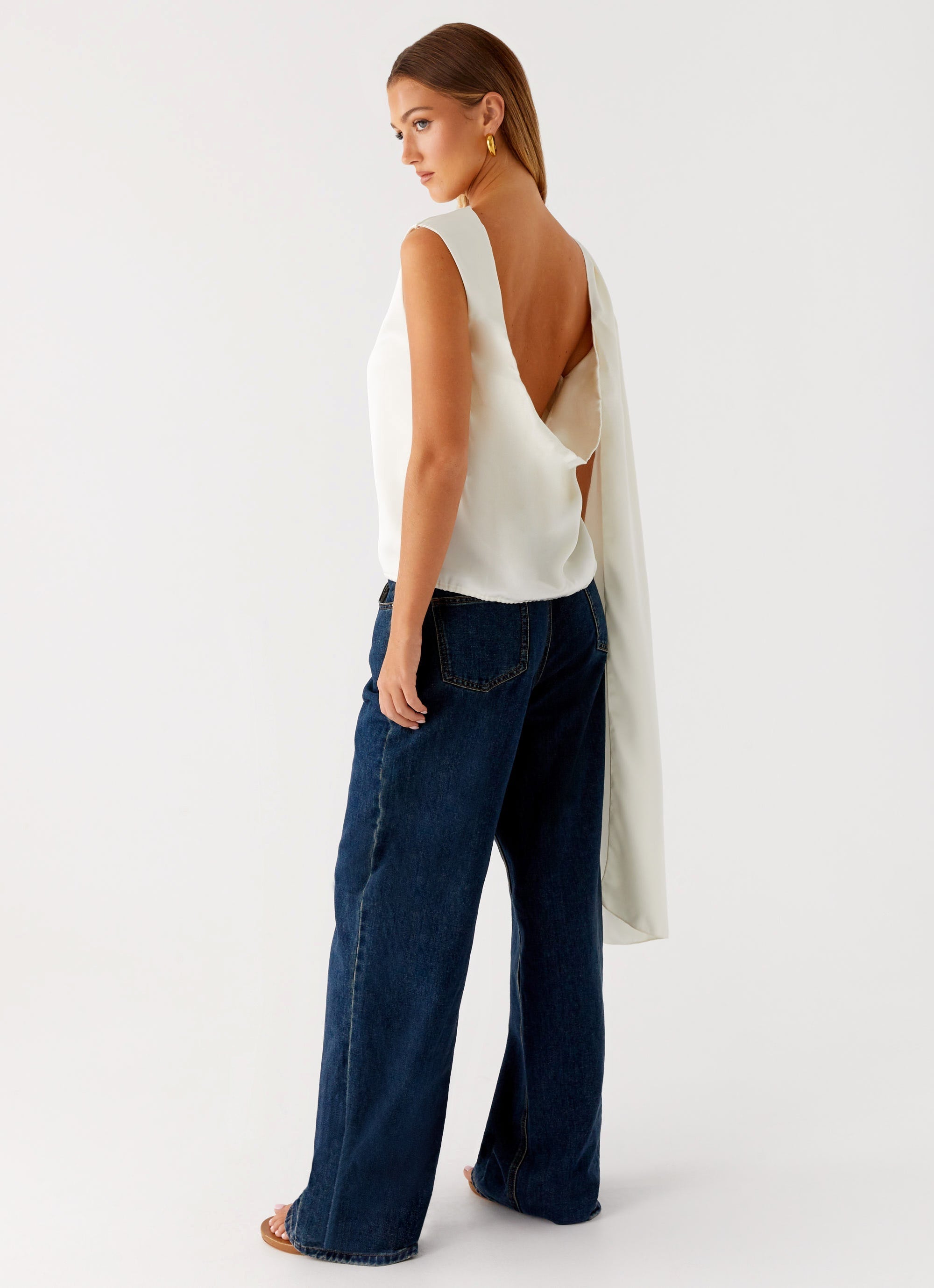 Mojito Cowl Top - Ivory
