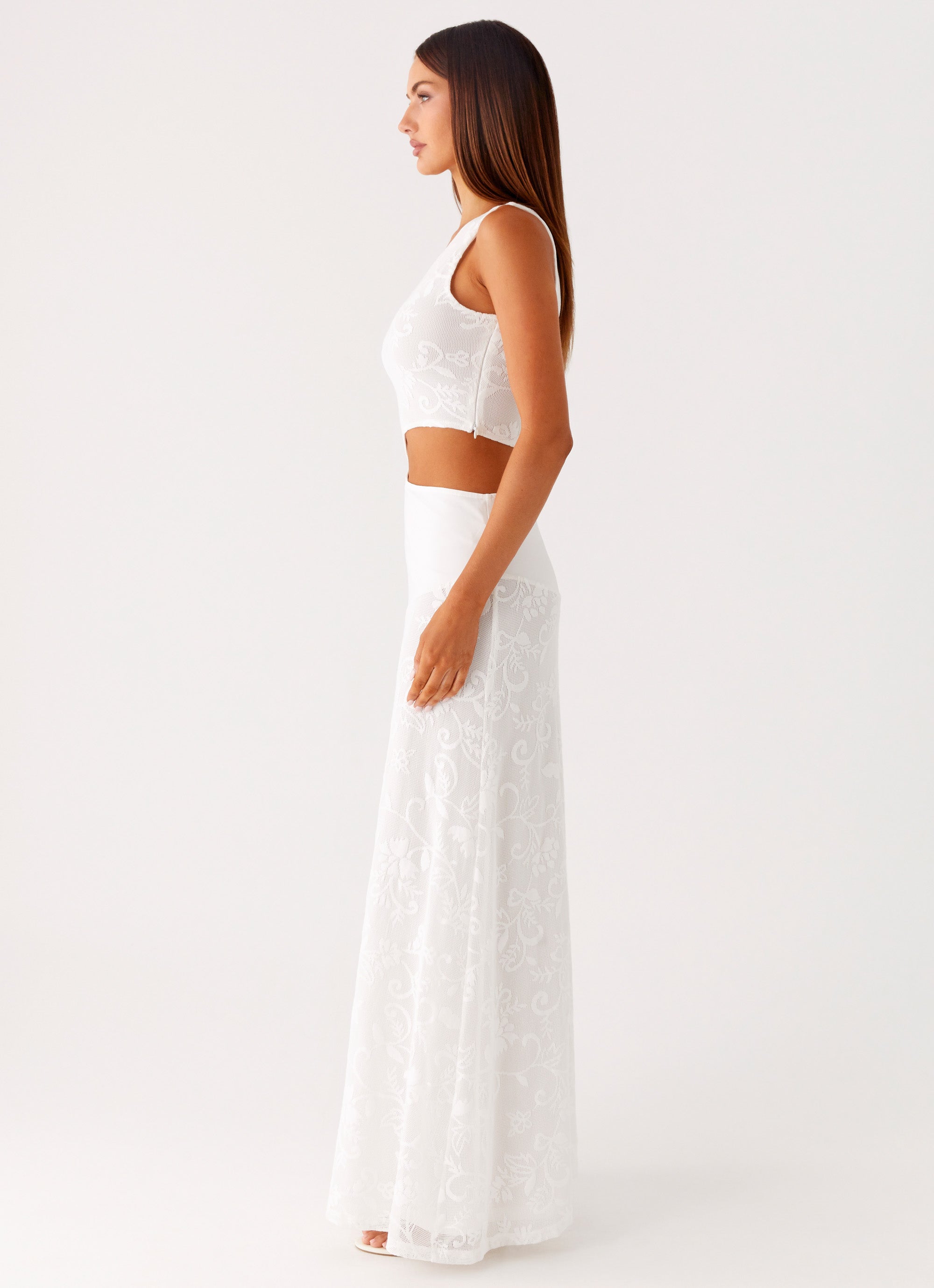 More Than Maybe Maxi Dress - White