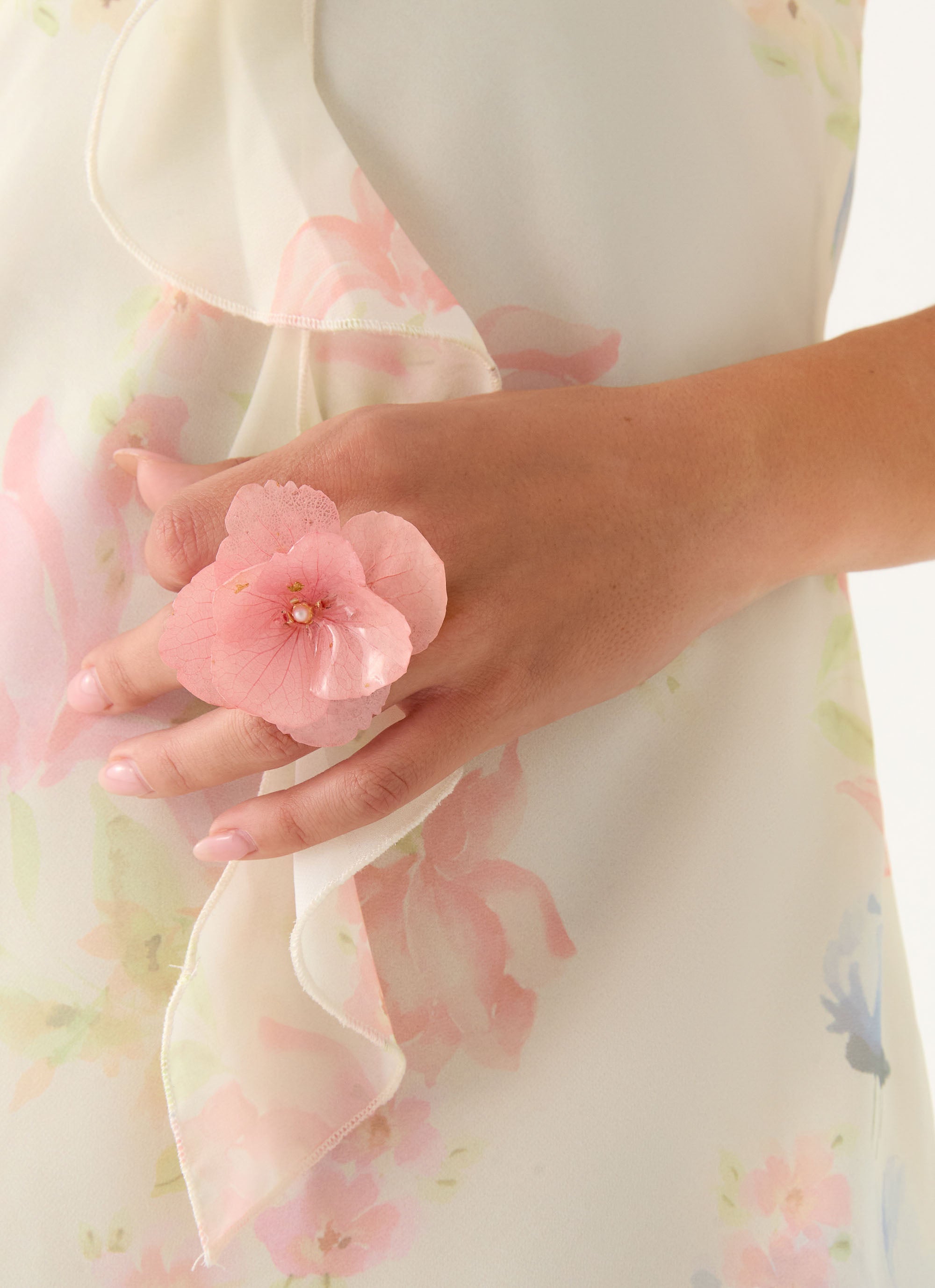 Onda Rosa Ring - Pink
