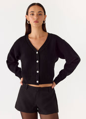 Orla Knit Sweater - Black