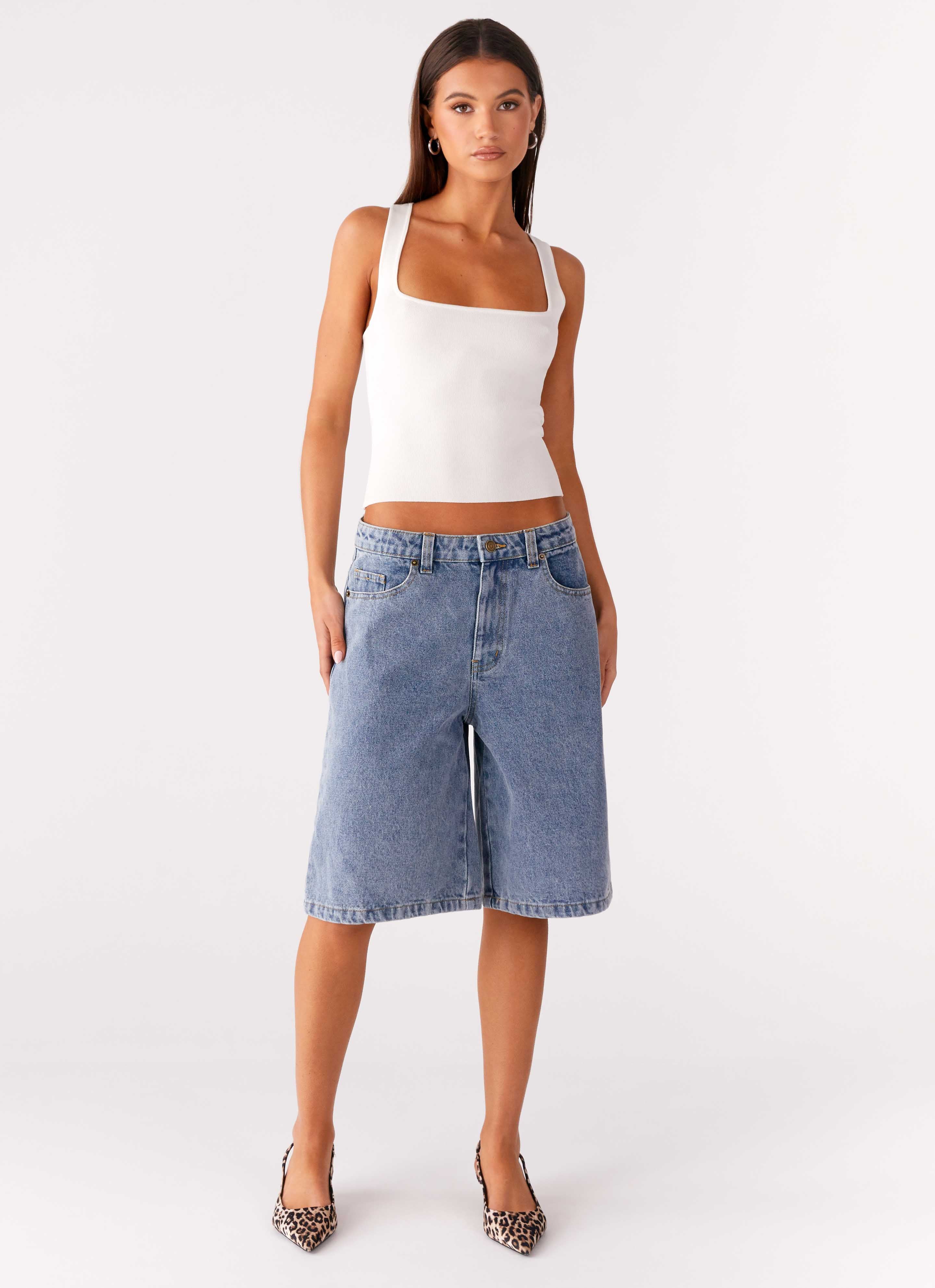 Orleans Denim Jorts - Blue