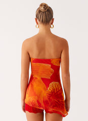 Over The Horizon Asymetrical Top - Serene Orange