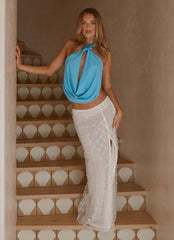 Paradisa Top - Turquoise
