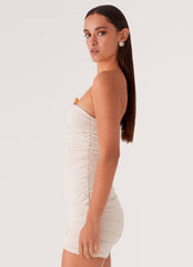 Rudy Mini Dress - Ivory