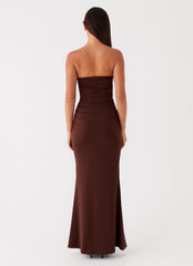 Rudy Maxi Dress - Brown