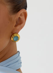 Poise Earrings - Blue