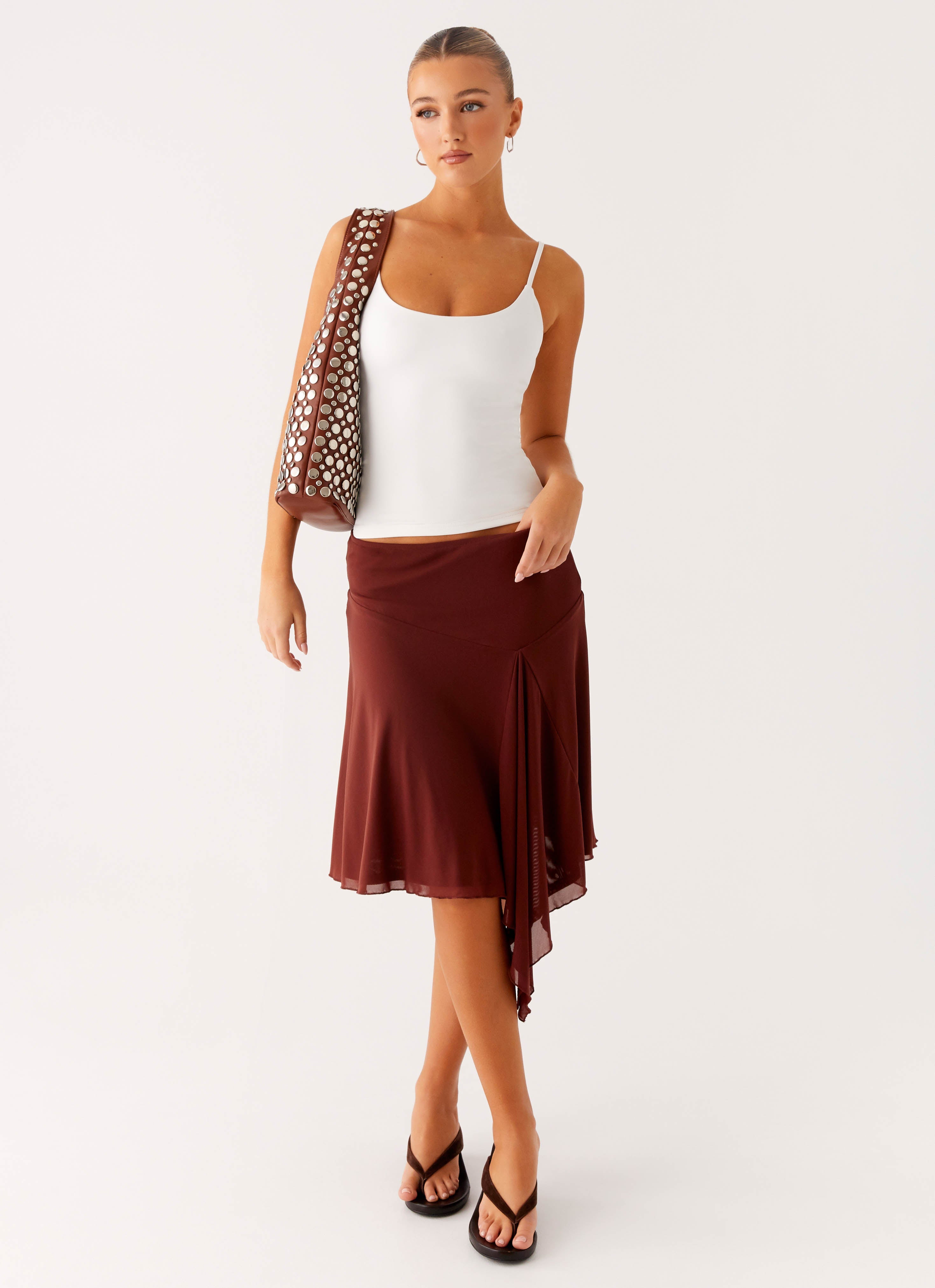 Rocky Shoulder Bag - Brown