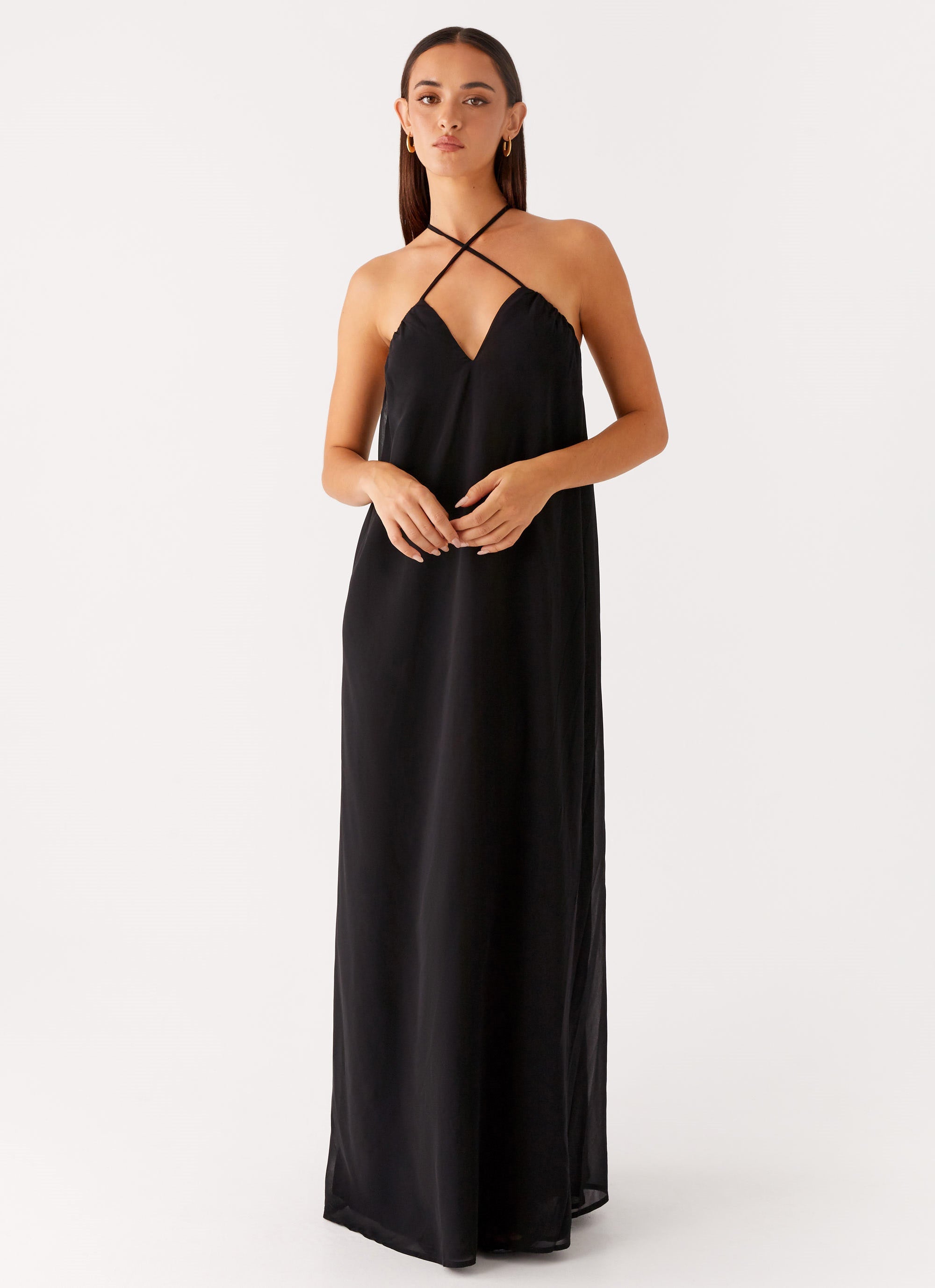 Saba Maxi Dress - Black