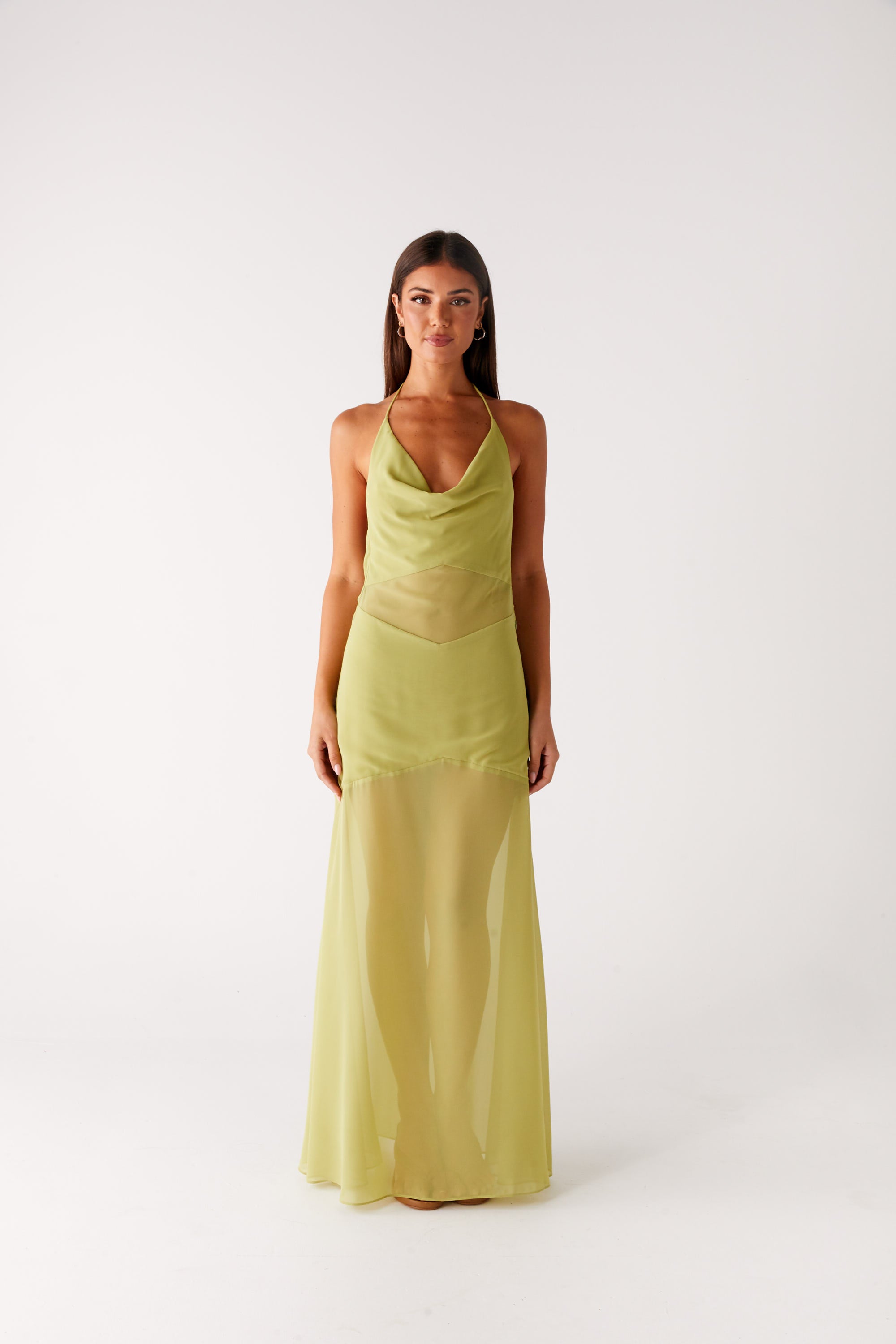 Samoa Maxi Dress - Lime