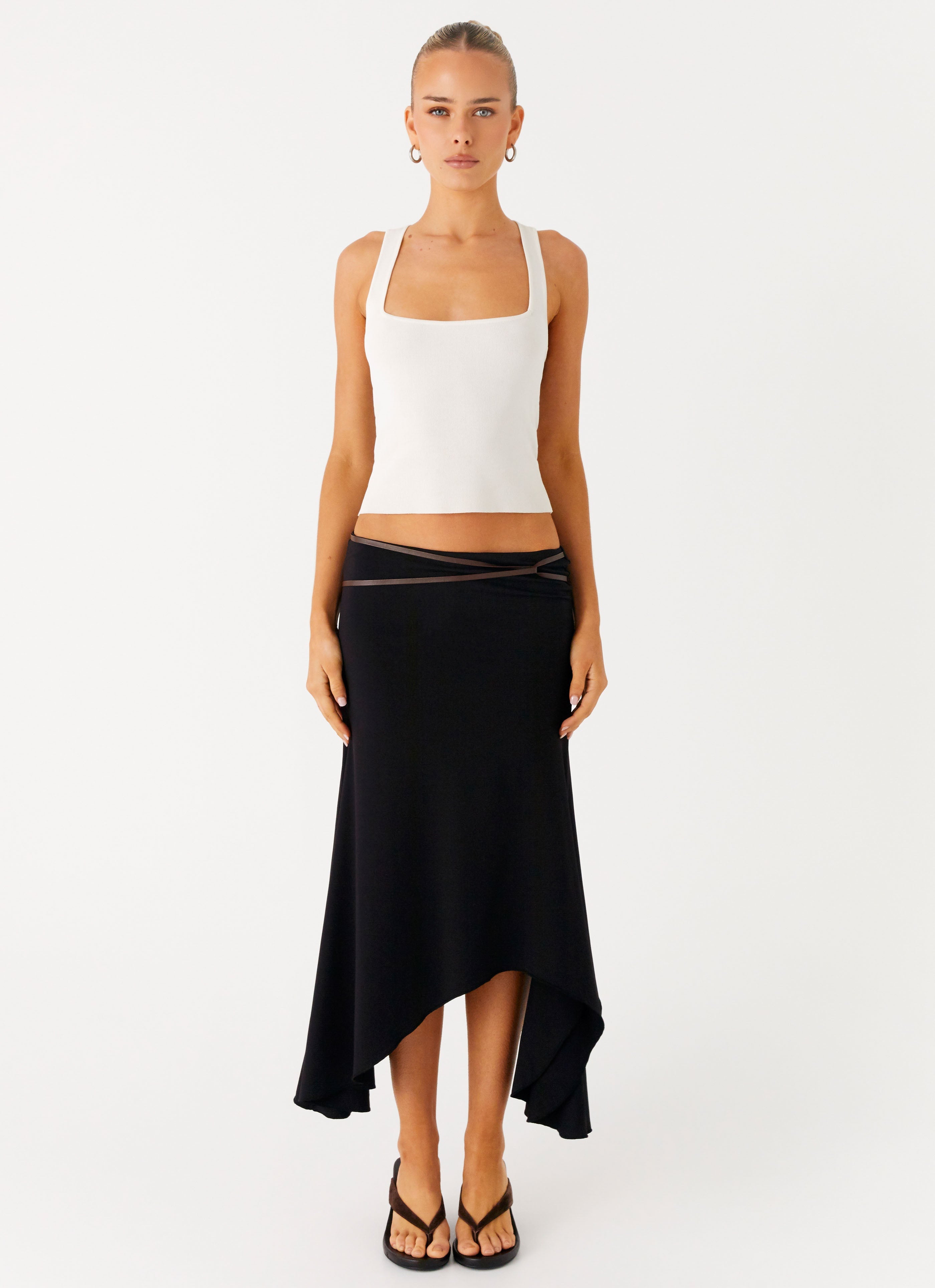 Seattle Midi Skirt - Black