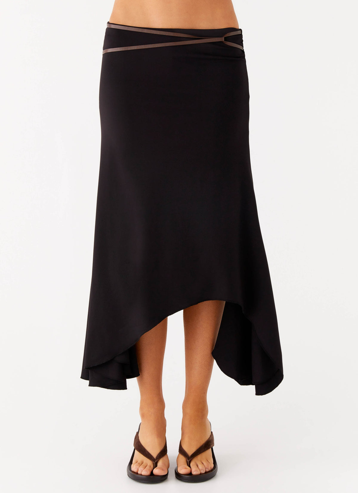 Seattle Midi Skirt - Black